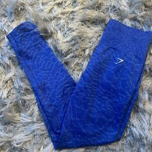 Gymshark Adapt Leggings - Blue Camo Leggings
